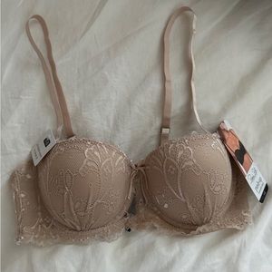Rene Rofe push up removable straps 36B beige